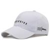 Reclusive Letters Embroidery Hats Women Spring Couple Go Out Protection Sun