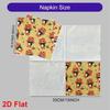 20pcs Disposable Napkins Withgingerbread Man Pattern Print for Wedding,Parties,and Daily Use for Thanksgiving Fall Christmas Table Decoration