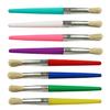 4-teiliges Pinsel-Set, rund, mit spitzer Spitze, Borstenhaar, Künstler-Ölgemäldepinsel