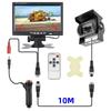 7 Inch Car Rear View Camera Monitor Universal Truck Parking Display 9-36V 1024*600 Screen HD Reversing Camera with Screen