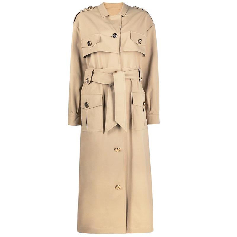 2025 Korean Style High-End Versatile Women's Trench Coat