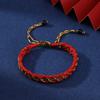 Handmade Braided Lucky Red Thread Bracelet Adjustable Ethnic Bracelet Men Women Friendship Bracelet Yoga Meditation Bracelet