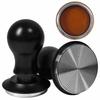 Flat/threaded Bottom Coffee Leveler Spring Loaded Coffee Powder Press Coffee Tamper  Bar