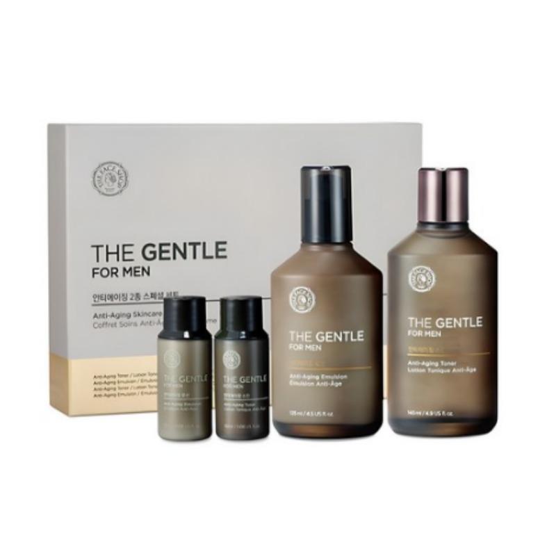 THE FACE SHOP The Gentle For Men Антивозрастной набор из 2 предметов