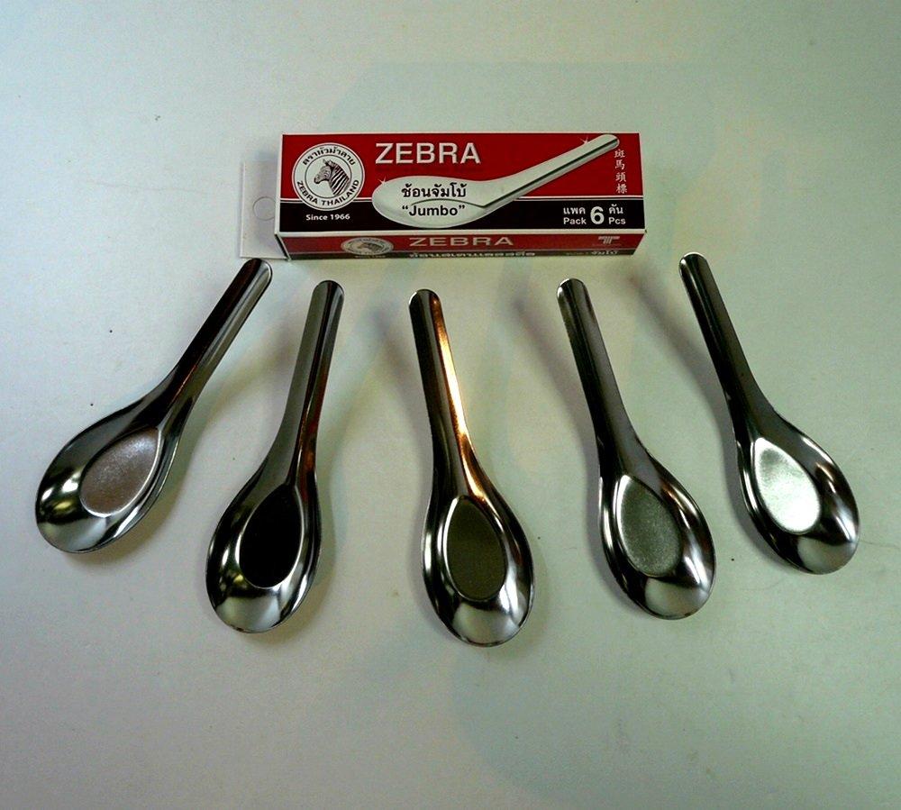 

Zebra ZEBRA Large spoon SUS Thai goods Thai food Thai food stall [Product]