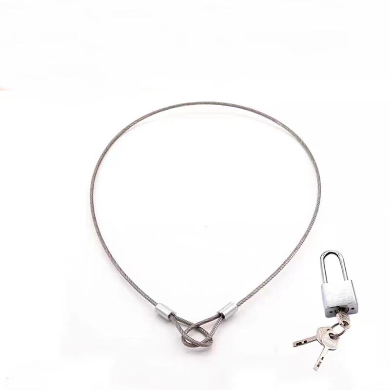 

Stainless Steel Anti-theft Wire Rope Padlock