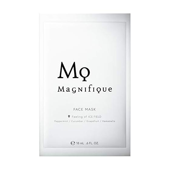 Magnifique Pack Men s Skin Care Face Mask magnifique KOSE 5 servings 18ml pack face pack sheet mask face mask