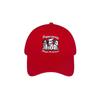 Cute Red Dog Baseball Hat for Women Japanese Niche Retro Versatile Face Showing Small Big Head Circumference Baseball Hat