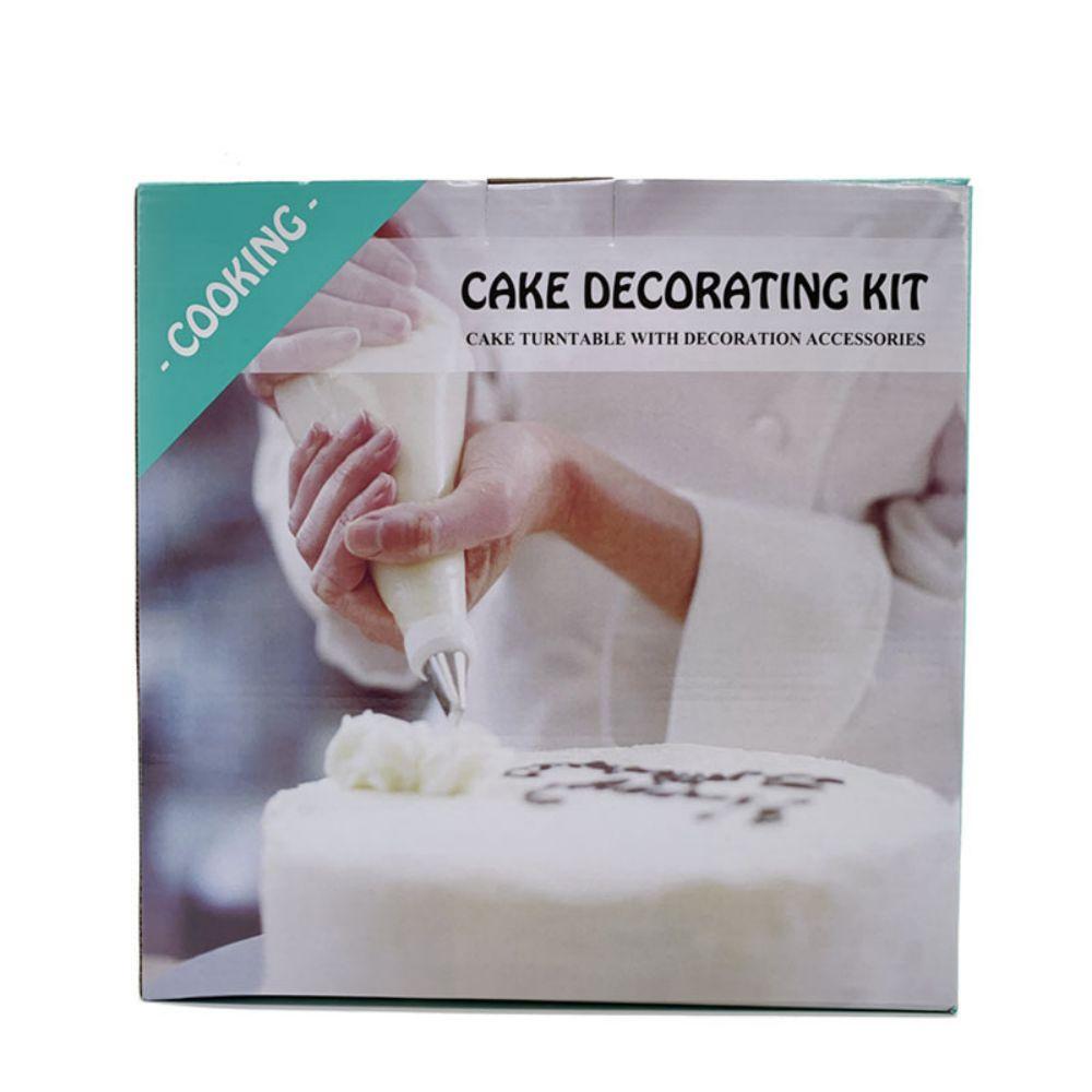 Baking Tools With Non-Slip Edge Plastic Cake Laminating Turntable Table Cake Turntable Laminating Table Cake Tools