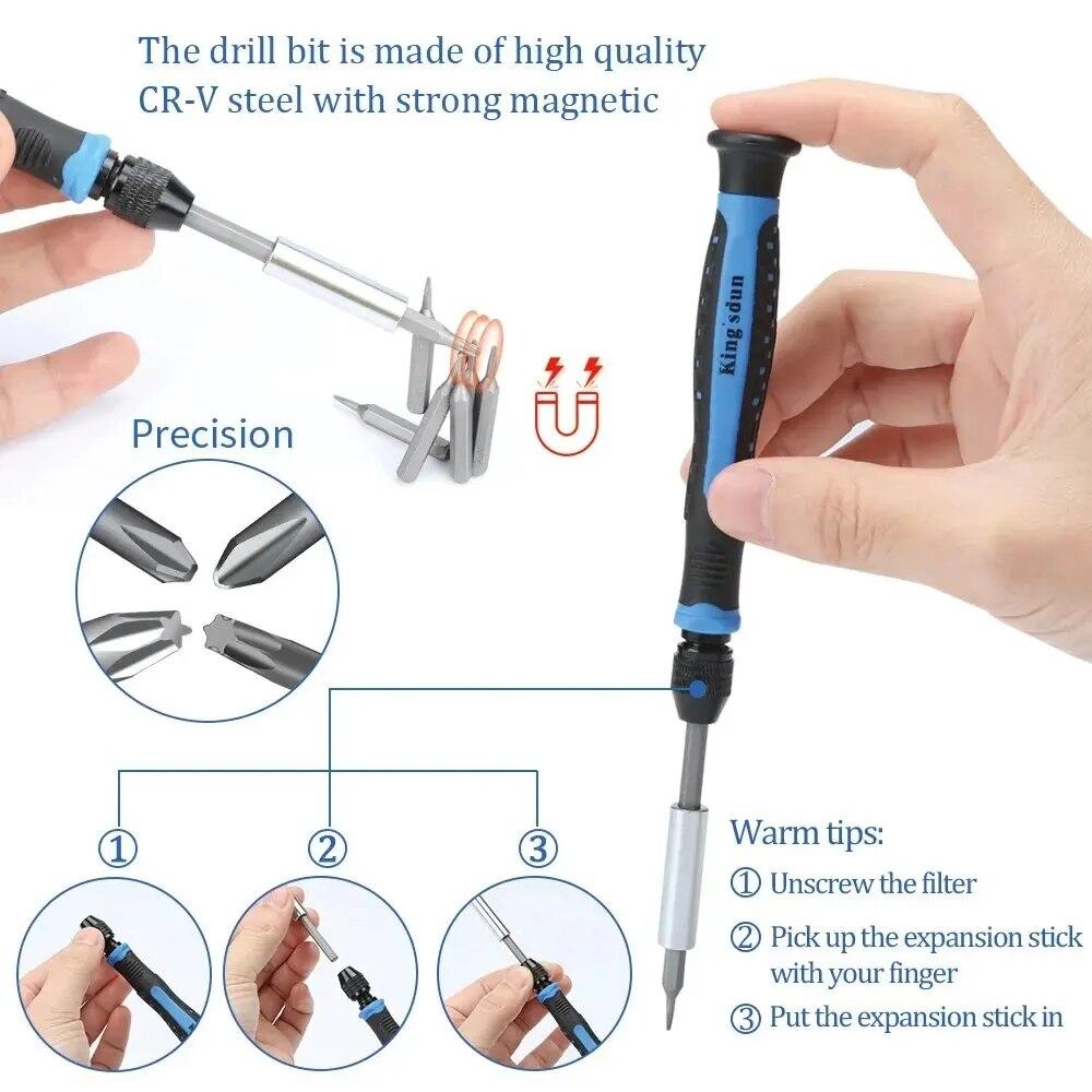 KING'SDUN 170 In 1 Precision Screwdriver Set