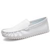 Summer Classic Loafers Men Boat Shoes Lightweight Man Moccasins Leather Slip On Flats Luxury Casual Driving Shoes
