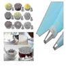 Cake Decorating Supplies, 31 Cake Decorating Supplies With 24 Icing Dispensers 2 Silicone Pastry Bags, 2 Reusable Couplers,1 Cleaning Brush,1 Cake Dec