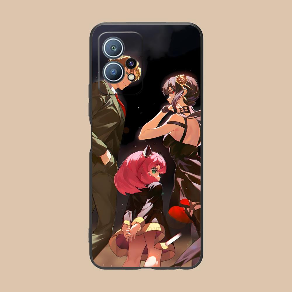 Anime Spy Family Mobile Phone Case for Huawei P60 P50 P40 P30 P20 P10 P9 P8 Pro Lite Plus Colorful Printing Cover Luxury Pretty