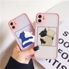 Funny Cartoon Cat Phone Case For iPhone 7 8 Plus SE2 X XR XS MAX For Iphone 15 14 12 13 Mini 11 Pro Max Cute Animal Back Cover