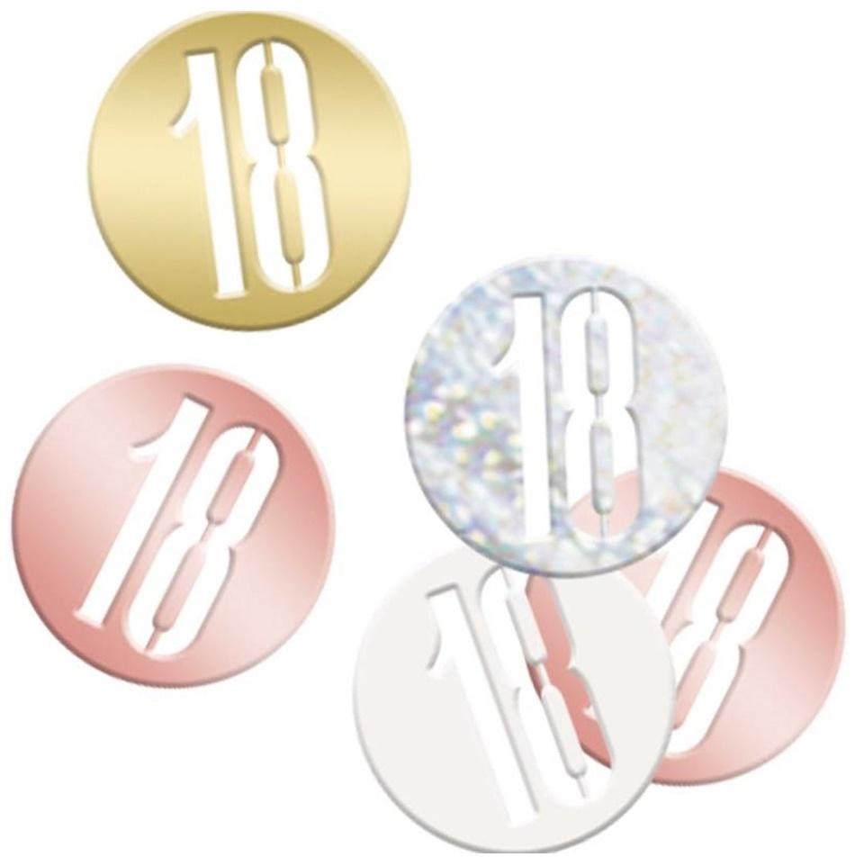 Decorative Confetti 18th Birthday Eighteen 14G