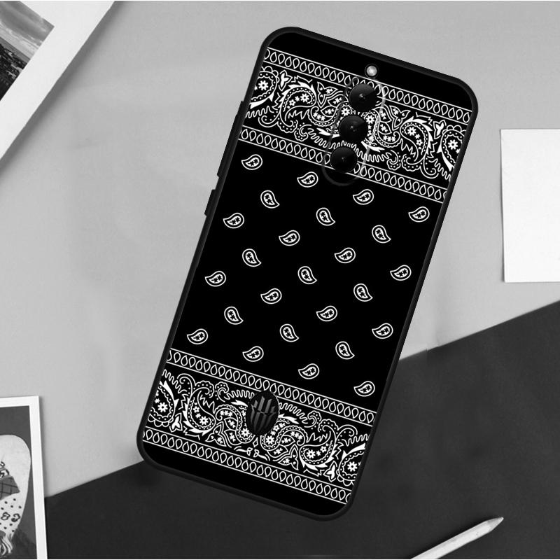 Royal Bandana Paisley Case For ZTE Nubia Red Magic 10S Pro Plus 8 9 10 Air 8S 9S 11 Pro Plus 6 7 6S 7S Pro Cover