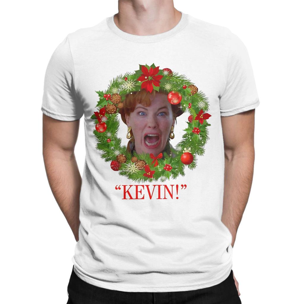 Mom Kevin Homealone Novelty 100 Cotton Tshirt Home Alone Tops Tees For Unisex