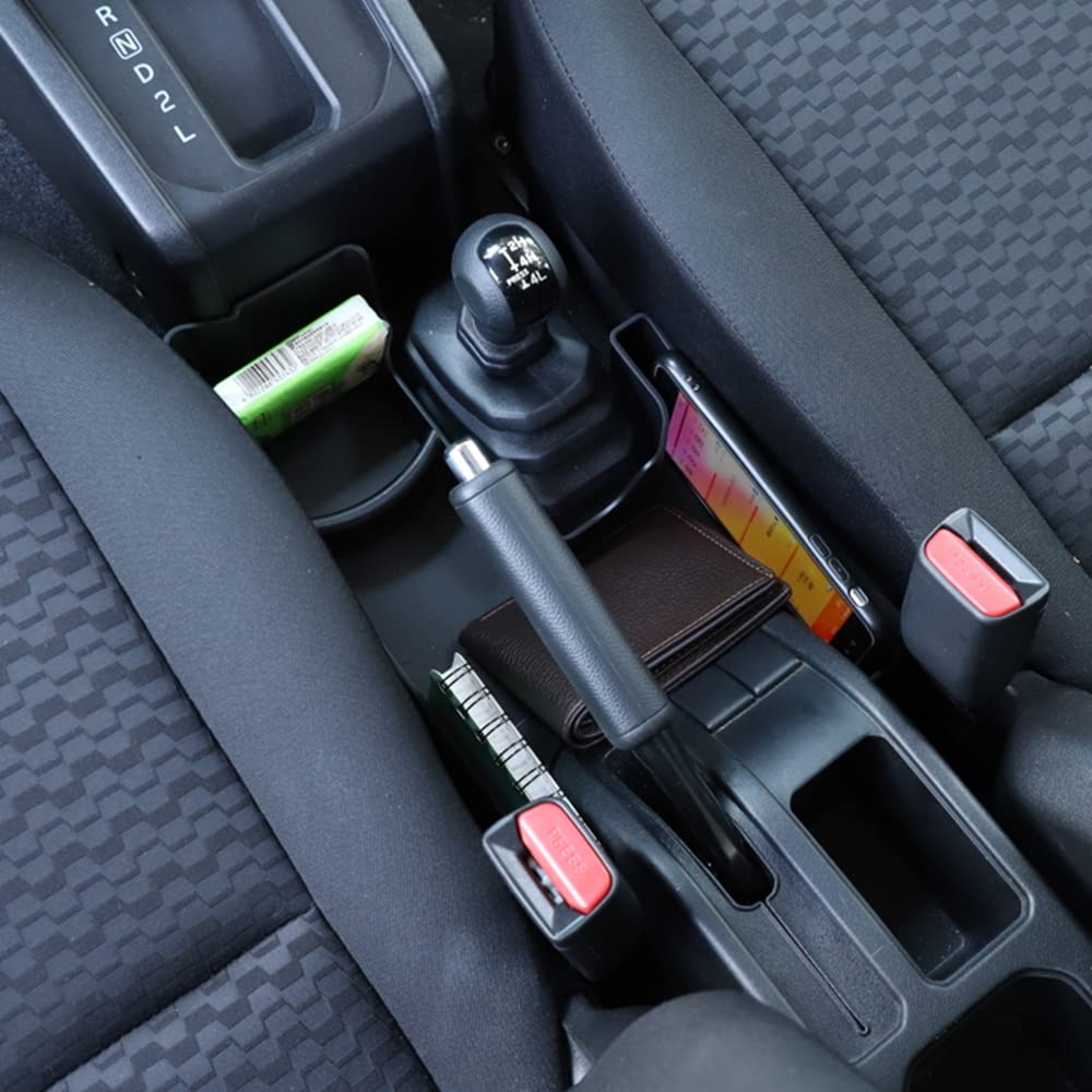 YOCTM Center Console Storage Drink Holder Kit for Suzuki Jimny Sierra JB64 JB74 2019 2020 2021 2022 2023 2024 Cup Card Small Item Side Mat Included