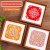 Song Jin Fabric Pearl Paintings Material Kit Engraved Pattern Simulated Pearl DIY Pearl Paintings Kit Handmade