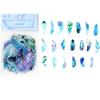 40pcs Colorful Butterfly Wings Stickers Epoxy Resin Fillings Plant Sticker for DIY Silicone Mold Filler Nail Art Crafts Decor