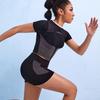 European & American Seamless Yoga Set: Elastic Vest & High Waist Hip-Lifting Long Pants