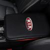 Car Armrest Box Mats Leather Center Console Covers Interior Accessories For KIA Cerato Sportage R K2 K3 K5 K6 K7 K8 RIO 3 4 Sorento Picanto