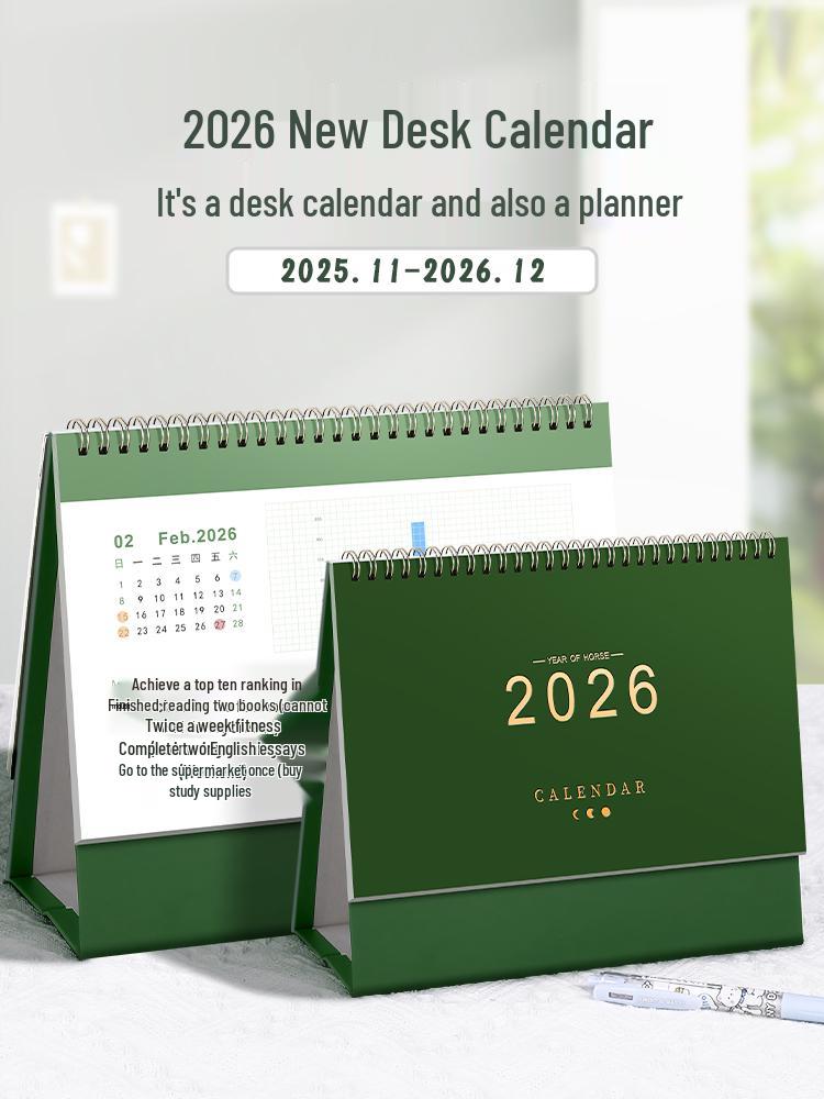 2026 Creative Monthly Office Planner and Desktop Calendar