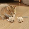 Electric Plush Mouse Catnip Cat Toy Intelligent Self-Playing Kitten Toy Bite-resistant Interactive Cat Toy Supplies