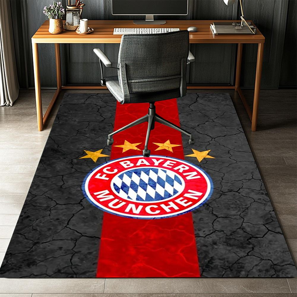 Bayern Munich Printed Carpet,Rug,for Office Chair Living Room Bedroom Kitchen Room Decor Gifts.