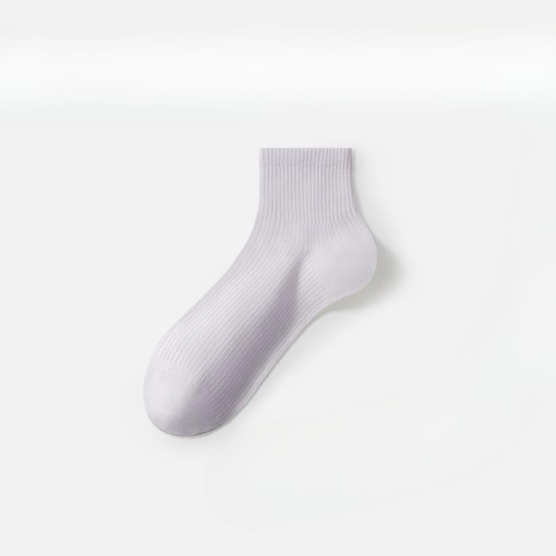 

Женские летние тонкие сетчатые дышащие носки-трубы 1 pair лавандовый