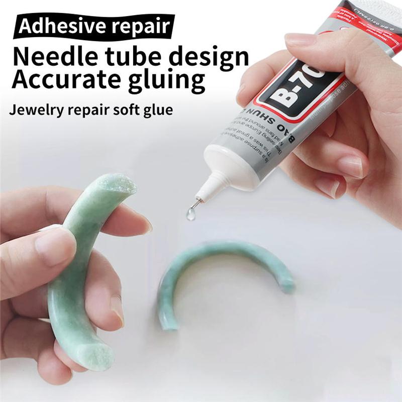 Multi-Purpose B7000 Glue Transparent Sealant for Phone Repair DIY Crafts Acrylic Jewelry Gem Sticking Waterproof & Flexible Bonding