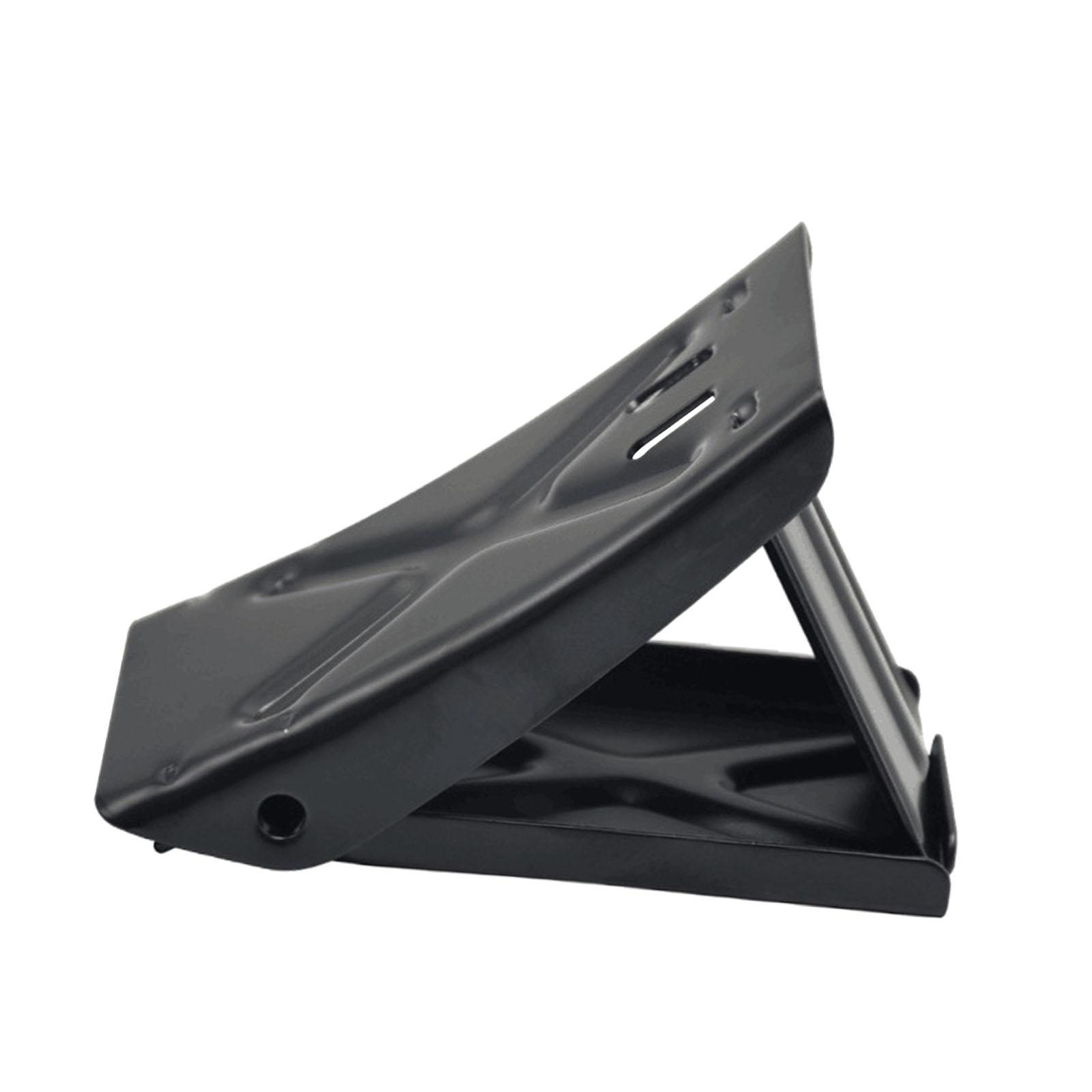 Стальной противооткатный упор Удобный металлический противооткатный блок для грузовиков, внедорожников, легковых автомобилей