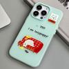 Zhitai Cartoon Jelly Skin Case for iPhone 11/12/14 Pro Max and Apple 15/16.