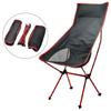 Outdoor Fishing Chair Compact Camp Backrest Chair Folding Fishing BBQ Chairs