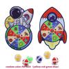 Dartscheibe Klebriger Ball Wurfspiel-Set (2er-Pack) Cartoon-Stil geeignet für die Eltern-Kind-Interaktion, trainiert die Hand-Auge-Koordination