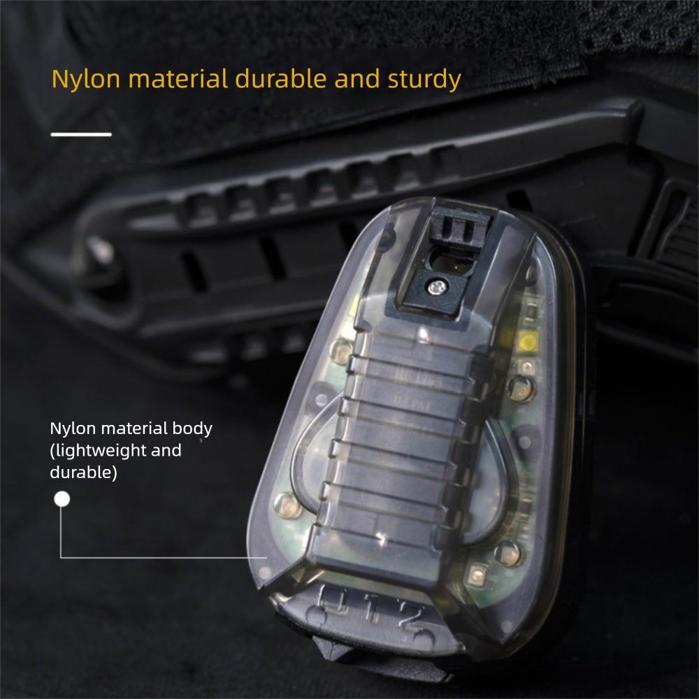Waterproof Helmet Flashing Light Survival Helmet Flashlight Safety Helmet IR Lamp  Night Activities
