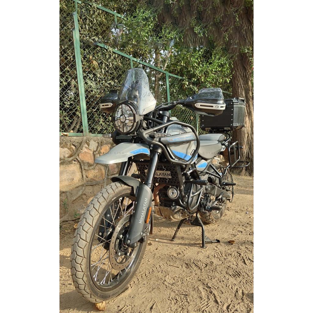 Fit For "Universal Motorcycle Black Hand Guard With Aluminium Support"