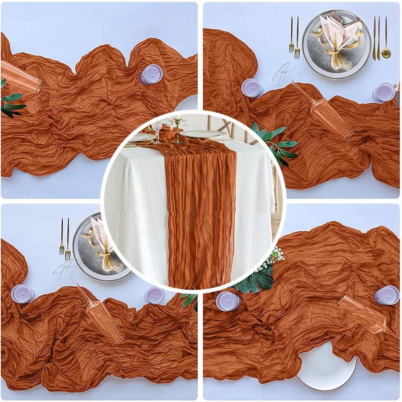 Свадебное украшение. Дорожка для обеденного стола. Легкая — фото 6