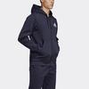 Adidas Sport Knit Jacket Men Jackets Legend-Ink-Blue DX2492
