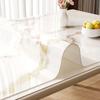 Tapis de table à manger en marbre