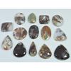 315Cts. Natural Chrysoprase Mix Shape Cabachon Loose Gemstone 14 Pcs Lot C-2575