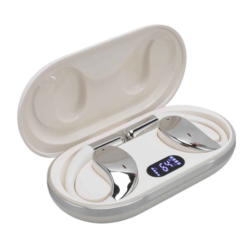 V5.4 Earphone Noise Cancelling Battery Life Comfortable Fit 8h Music Playback for Sport Running Driving Business