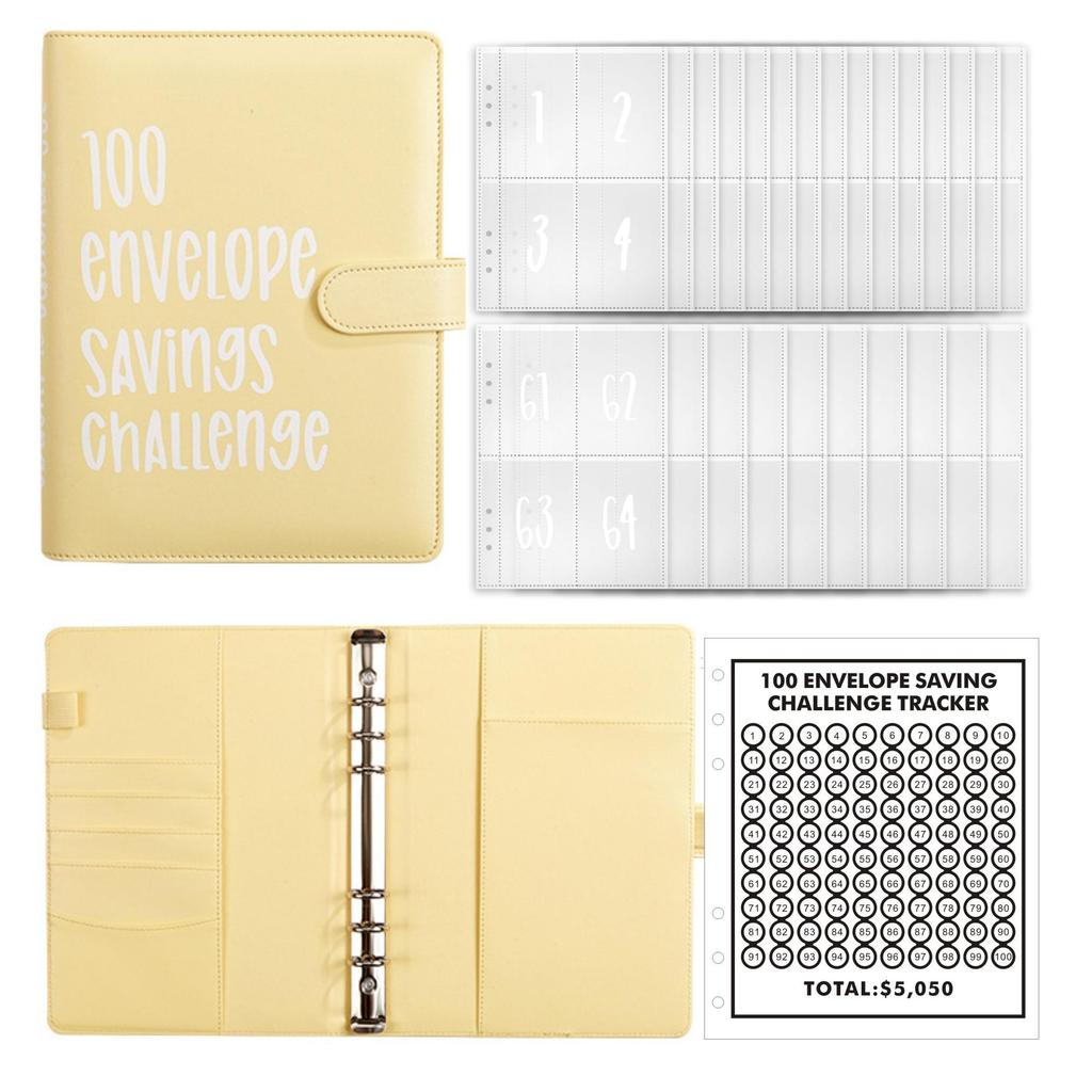 100 Umschläge Challenge Budgetplaner für Paare