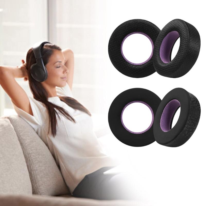 1Pair Ear Pads Replacement Earpads Ear Cushions Sponges Cover Earmuffs for DT700 Prox DT900 Prox Headphones