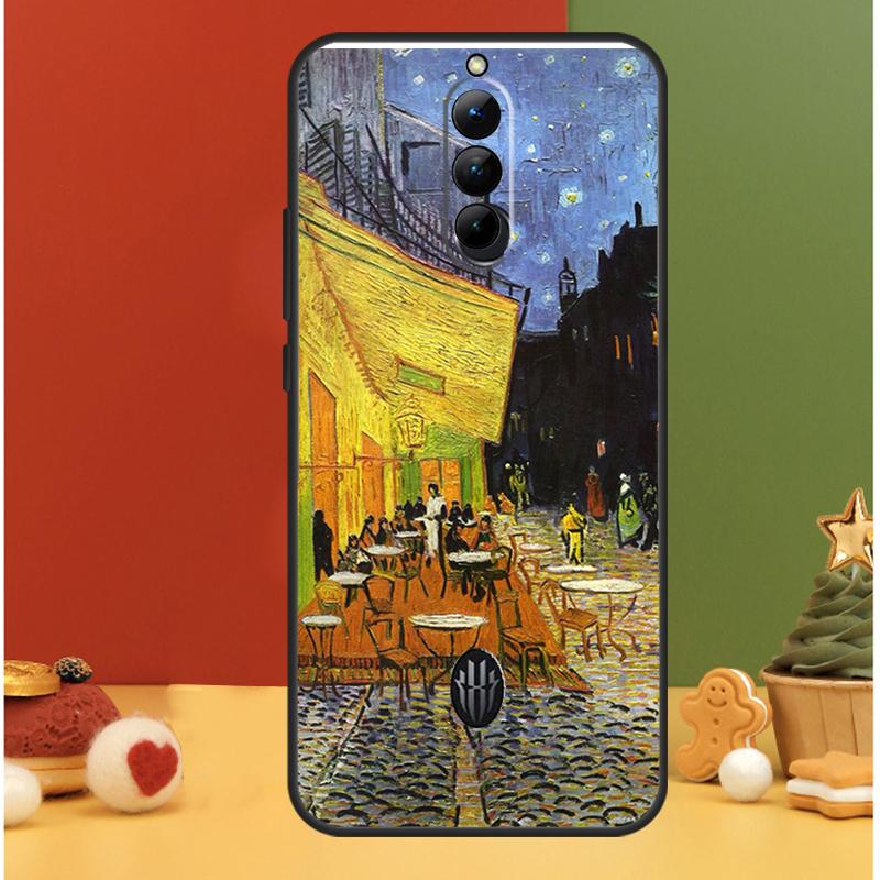 Van Gogh Art Oil Painting Case For ZTE Red Magic 9 8 8S Pro Plus Nubia Red Magic 6S 7S 6 7 Pro 6R 5S 5G Phone Cover