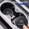 Auto-Getränkeuntersetzer Konsolen-Becherhalter Rutschfeste Matte Zubehör für Citroen C4 C3 C5 C1 C2 Berlingo Celysee Cactus Picasso