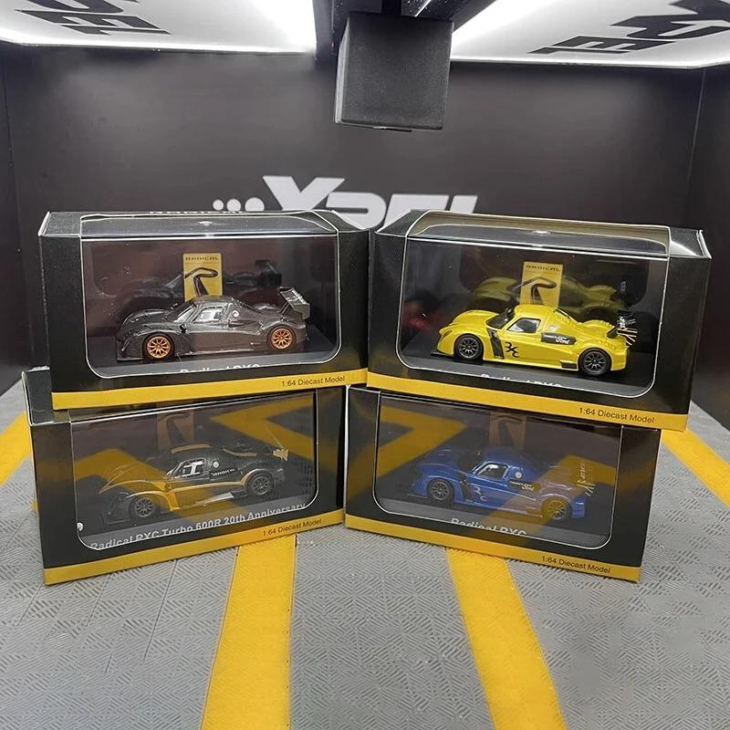 

Новий 1:64 Radical RXC Turbo GT3 Легкосплавна модель автомобіля Литі під тиском та іграшкові транспортні засоби Іграшкові машинки Подарунки