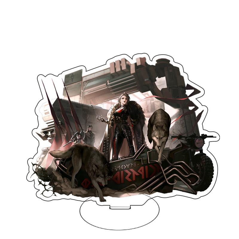 

15cm Game Anime Path to Nowhere Acrylic Stand Figure Double Sided Desktop Standing Action Model Plate Toy