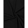 Damen-T-Shirt mit Aufdruck | Buntes Blumenmuster auf schwarzem Hintergrund, Weicher dehnbarer Stoff, Rundhalsausschnitt, Kurzarm,