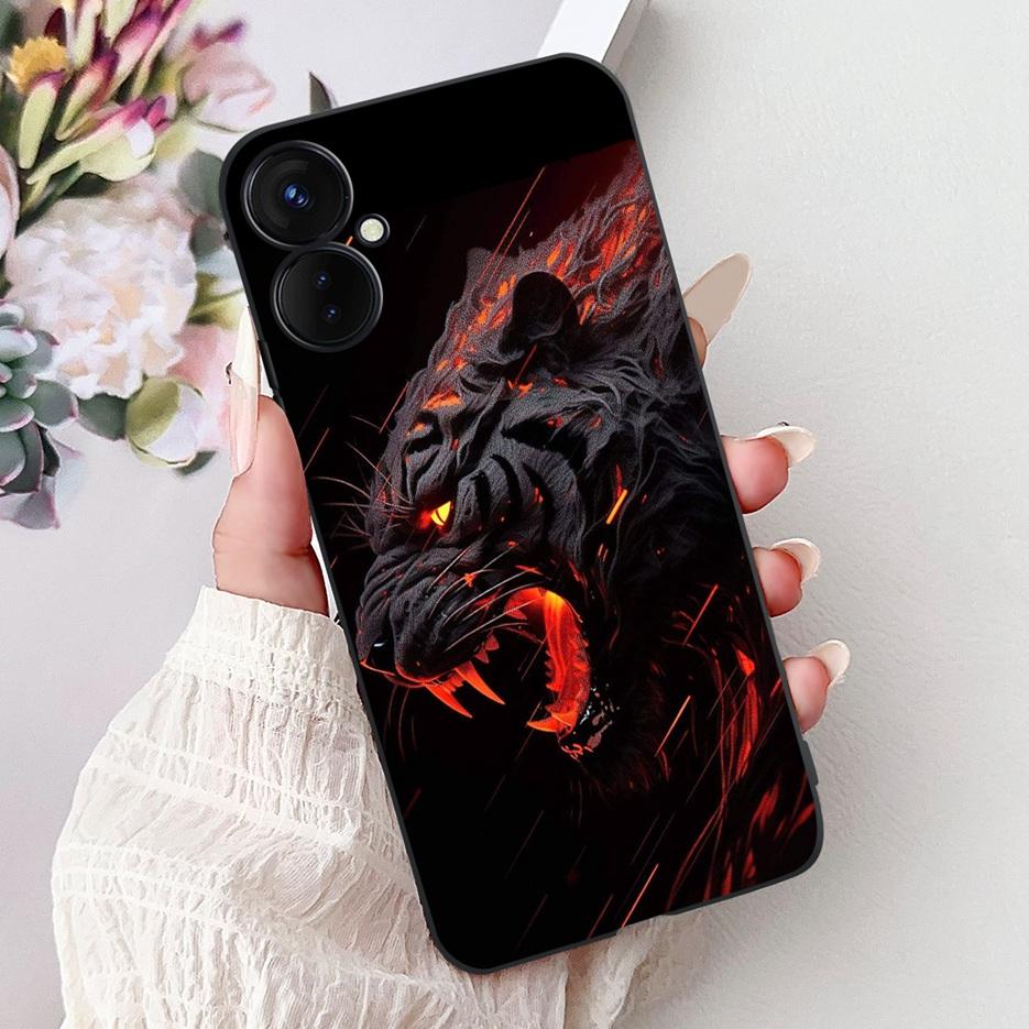 For Tecno Spark 9 Pro Case Spark9 Pro KH7n New Luxury Painted Cover Soft Silicone Phone Case For Tecno Spark 9T Spark9T KH6 Bags